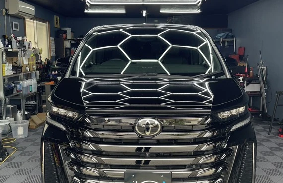 TOYOTAヴェルファイアの凹み修理 | 群馬県の洗車コーティング・デントリペア専門店MAGIC CAR WASH伊勢崎
