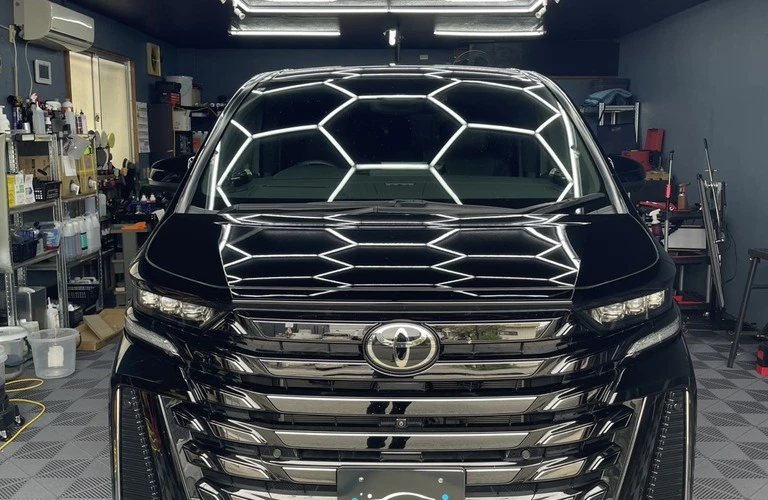 TOYOTAヴェルファイアの凹み修理 | 群馬県の洗車コーティング・デントリペア専門店MAGIC CAR WASH伊勢崎