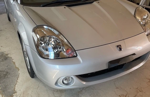 TOYOTA MR-S ドアパンチ修理 | 群馬県のデントリペア専門店CAPTAIN DENT